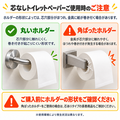 【公式最安値】 ほんのり色つきコアロール 130m シングル 6ロール 5パック入（30ロール） ハーフケース