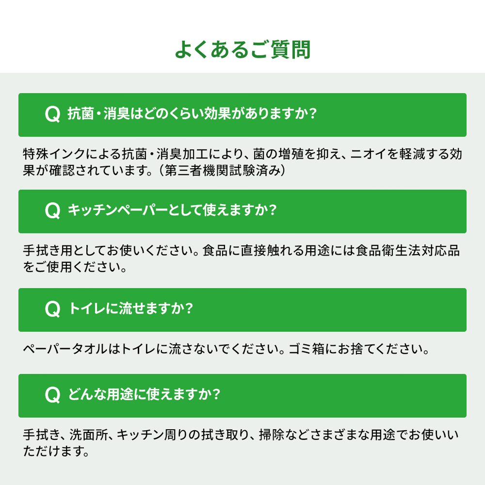 【公式最安値】 ハンドタオル 180組｜24パック（6パック×4入）［ ソフトパック ］ 消臭効果